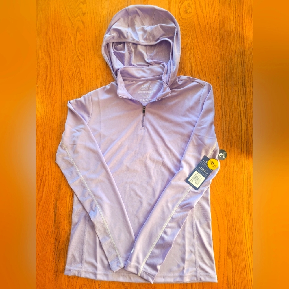 Huk Purple Icon X Hoodie Small